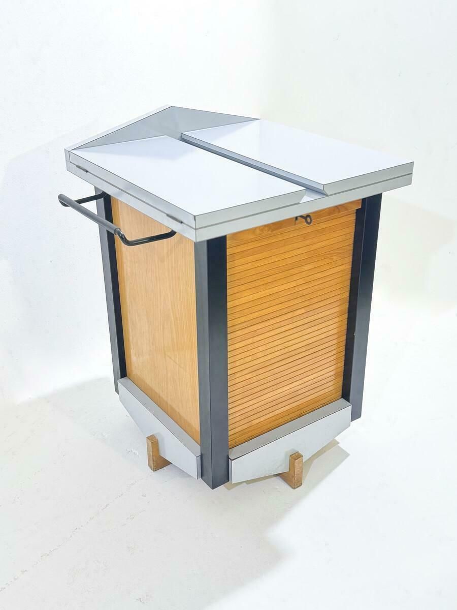Mid Century Modern Secretary, Memphis Style photo furniture