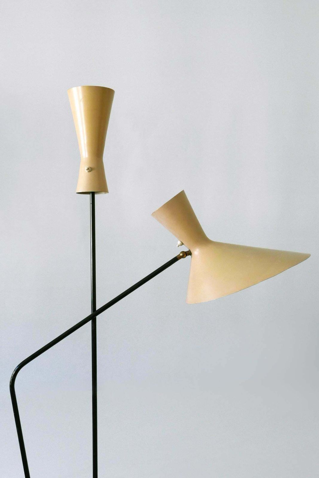 Rare Iconic Mid Century Modern Floor Lamp By Prof. Carl Moor For Bag Turgi 1950s photo Lighting
