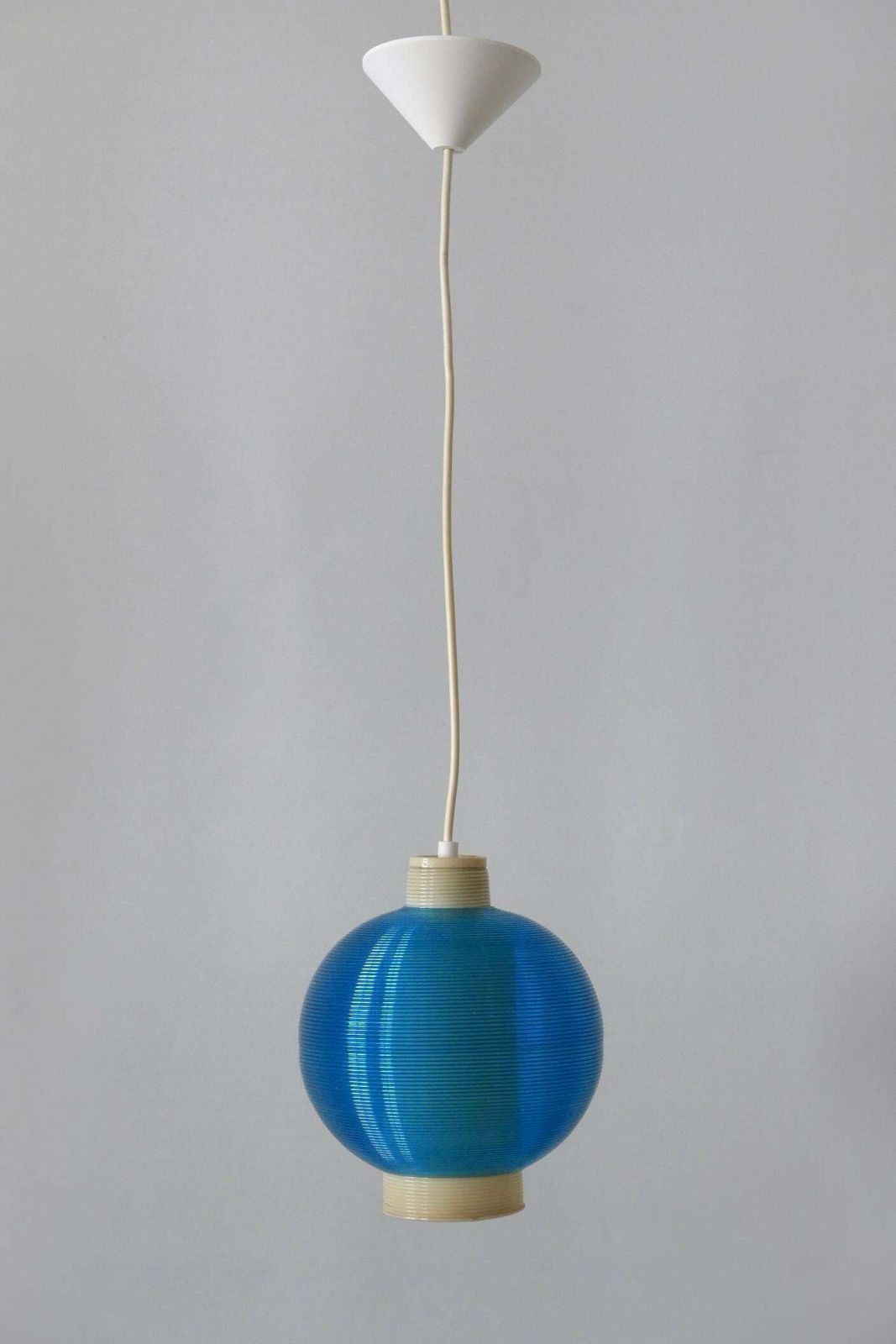 Rare Mid Century Modern Rotaflex Pendant Lamp By Yasha Heifetz USA 1960s photo for sale