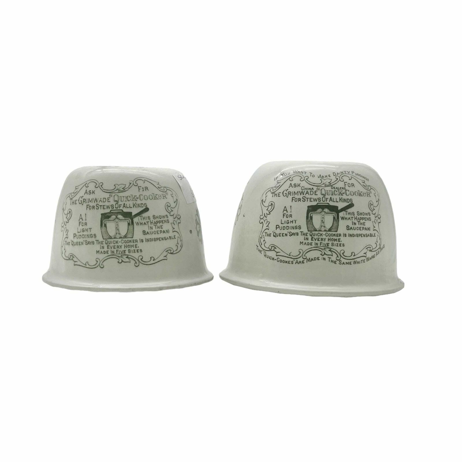 Antique Grimwade Advertising Blanc Mange & Jelly Mould   The "Paragon "   Kitchenalia photo vinterior