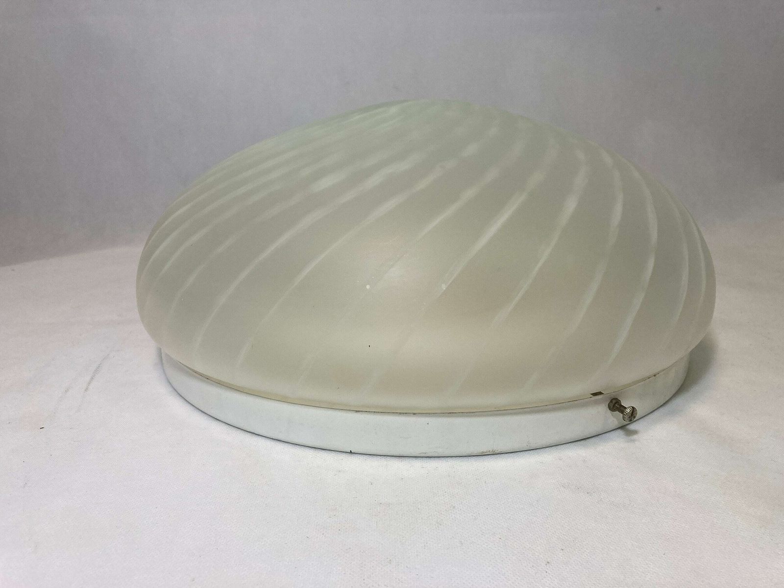 Vintage Swivel Murano Glass Wall Lamp / Spiral Murano Glass Ceiling Lamp Style/ 1980 Lamp / Vetri Lamp Glass / Made In 80s