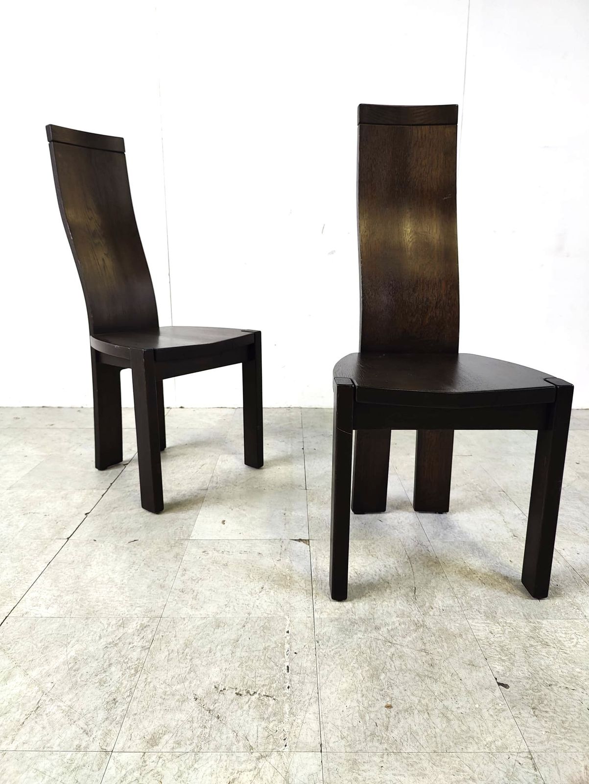 photo furniture Set Of 8 Dining Chairs By Rob & Dries Van Den Berghe, 1980s