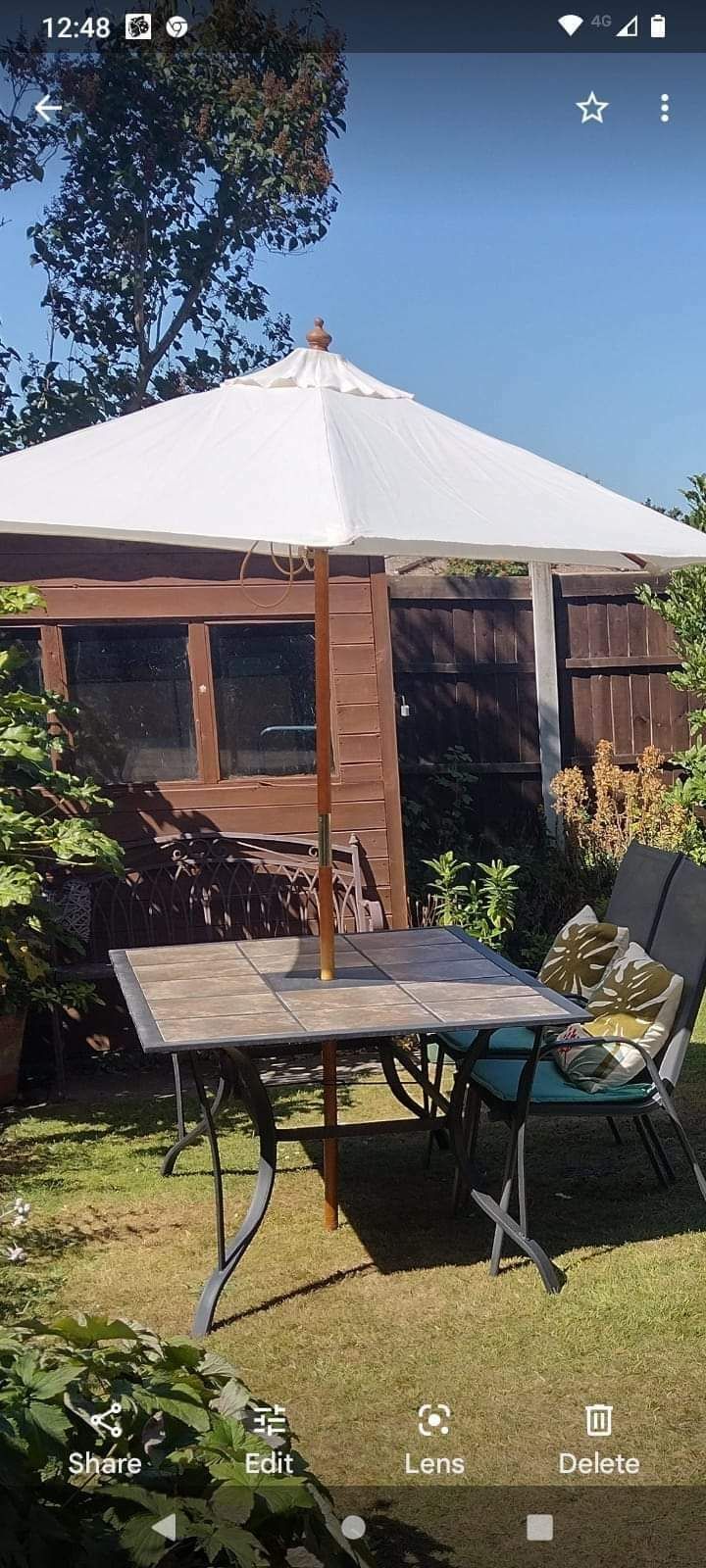 Large Garden Table photo furniture