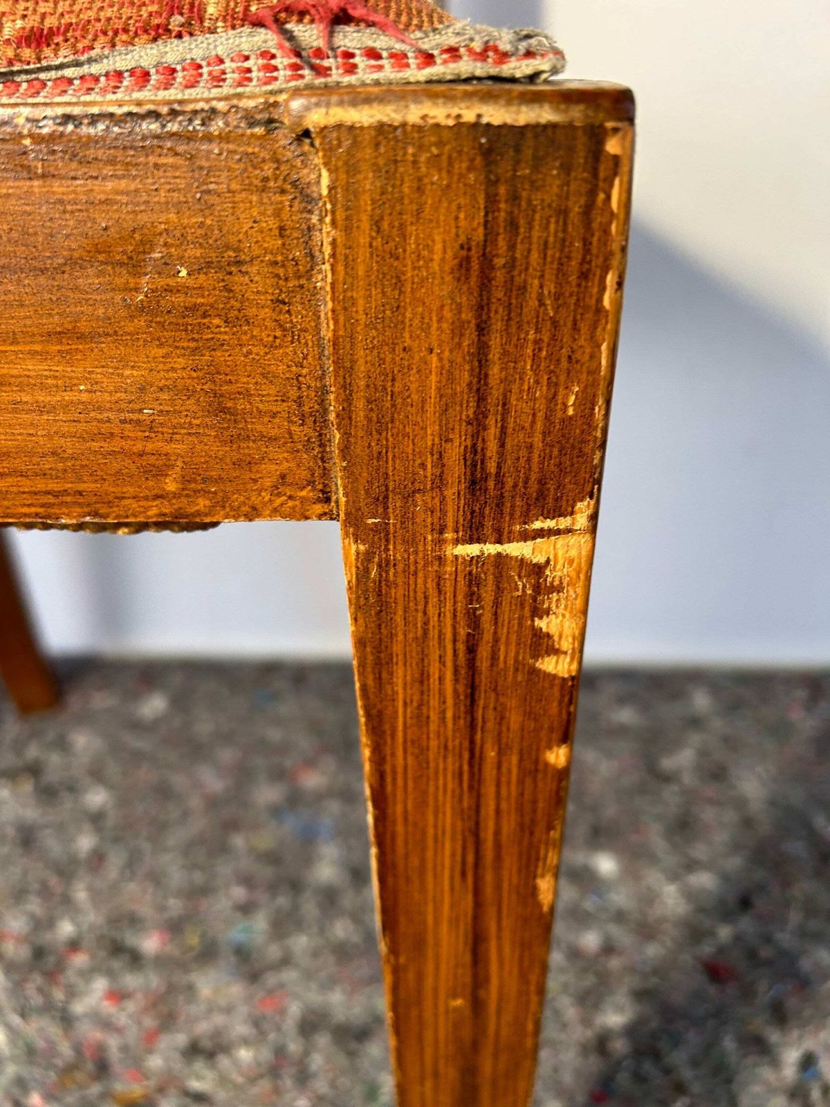 Vintage Dining Chair Wood And Cane, Art Decoo Chair, Mid Century Modern, Retro Wood Chair , Retro Decor , Vintage Decor , Dining Chair photo vintage