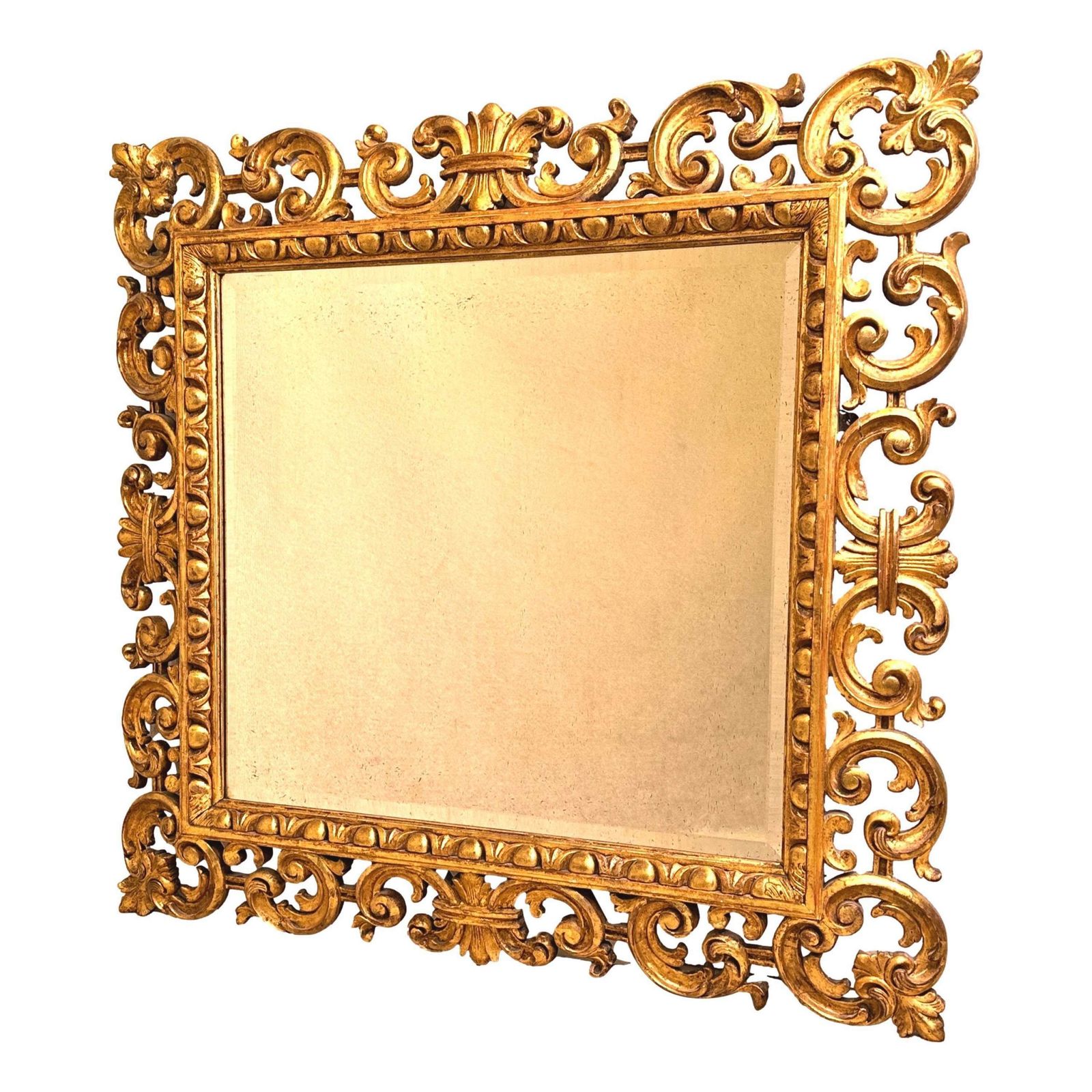18th Century Florentine Gilt Mirror (Italy, Circa 1780) photo furniture