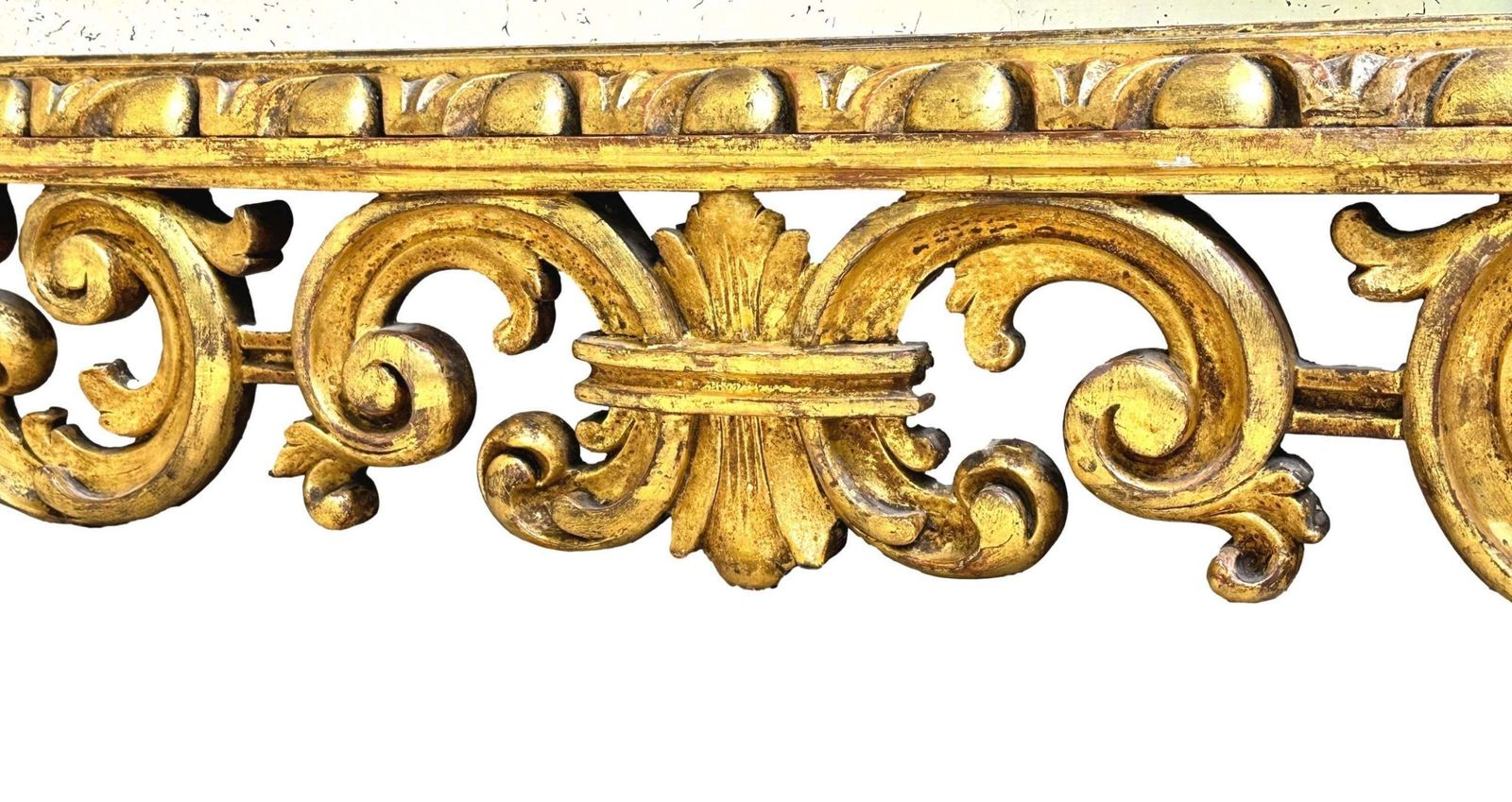 18th Century Florentine Gilt Mirror (Italy, Circa 1780) photo vintage