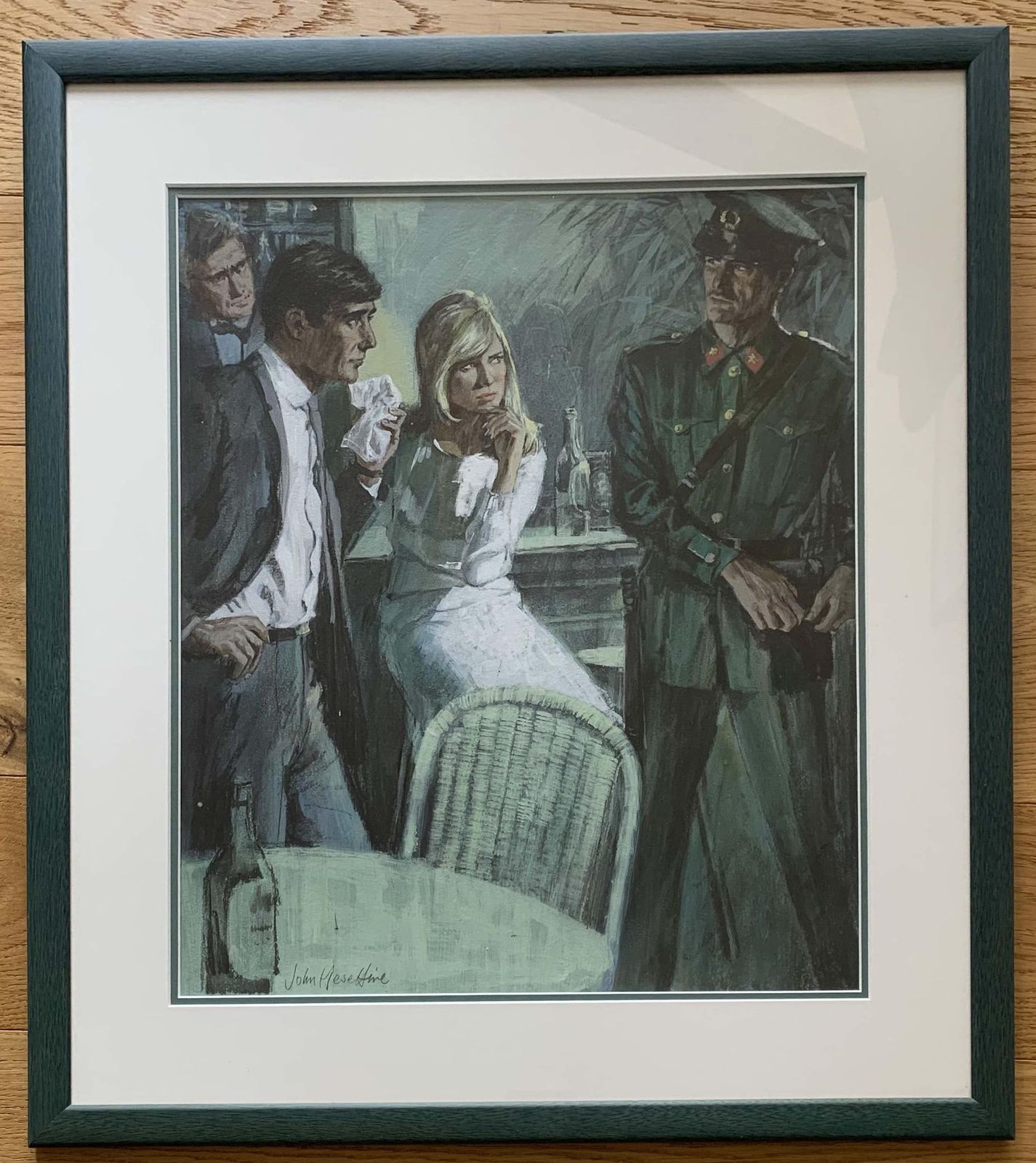 John Heseltine (British, 1923 2016) Original Illustration Or Commercial Oil Painting C. 1970s photo 150.0