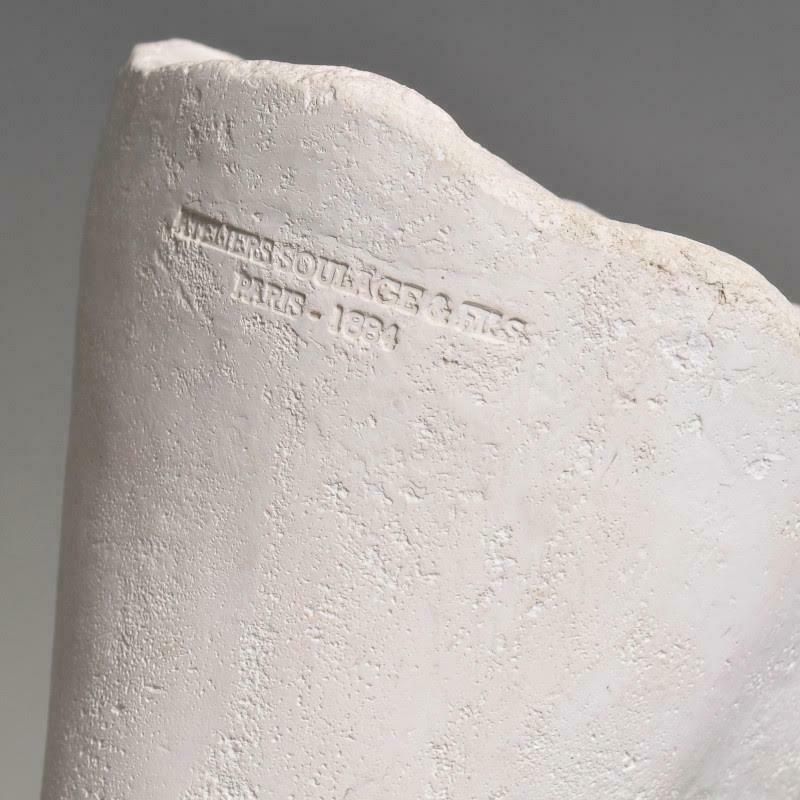 Sculpture Of A Giant Foot In Fine Plaster, 21st Century. photo Art