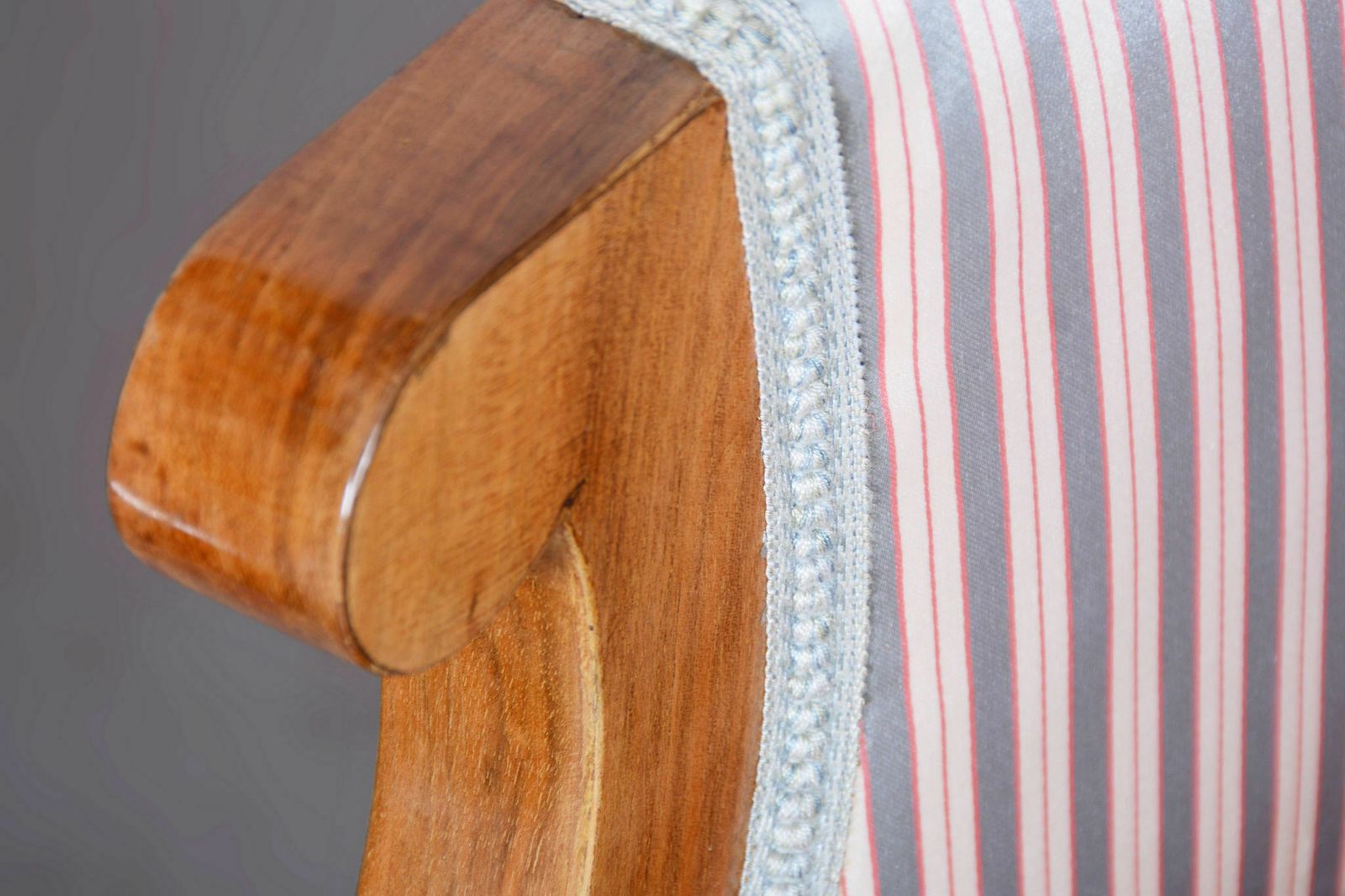 Set Of Two Restored Biedermeier Armchairs, Oak, Spruce, Walnut, Austria, 1830s photo vinterior