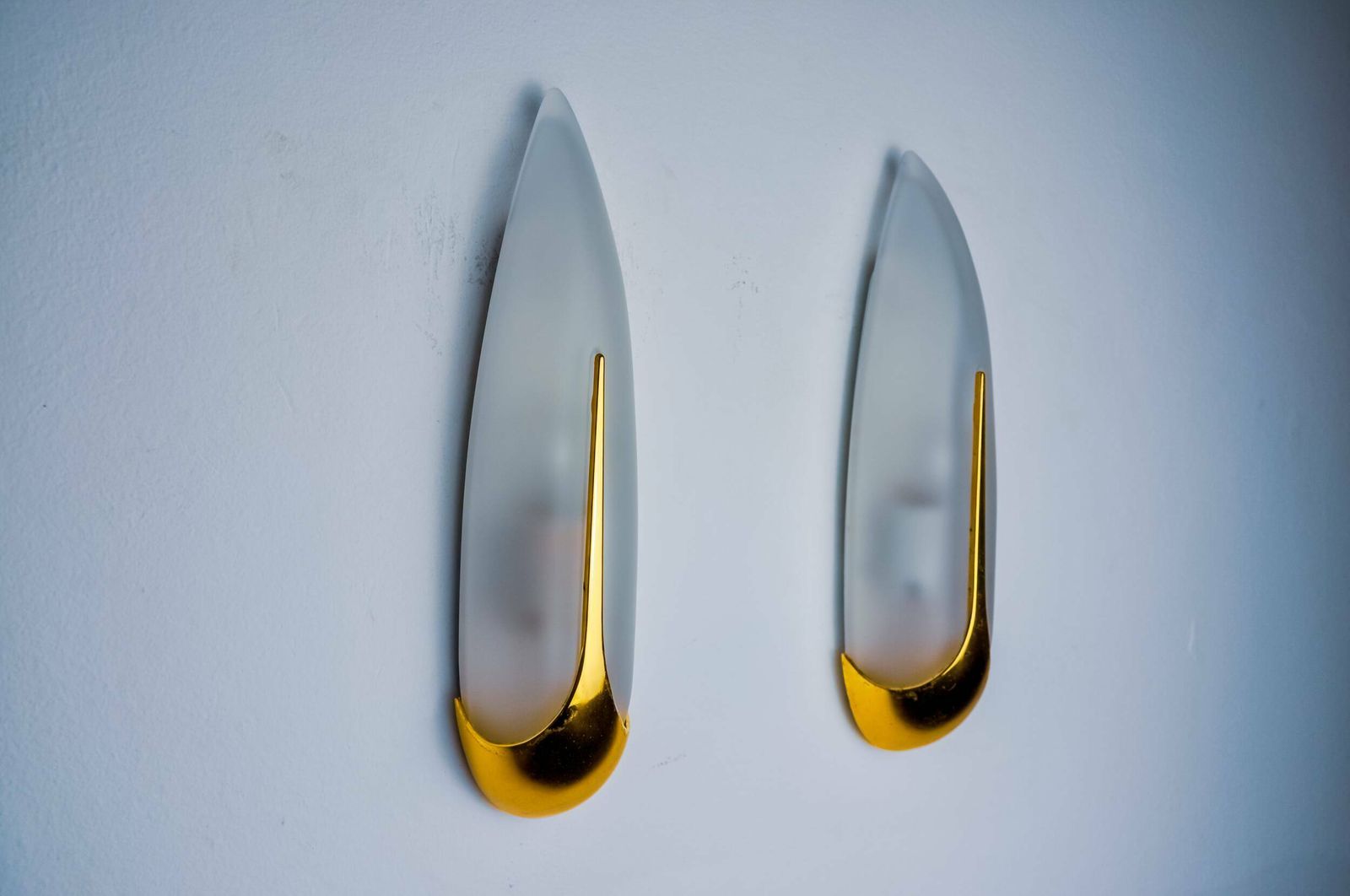 Pair Of Idearte "Ear Of Corn" Wall Lights, Spain, 1980 photo 1221.0