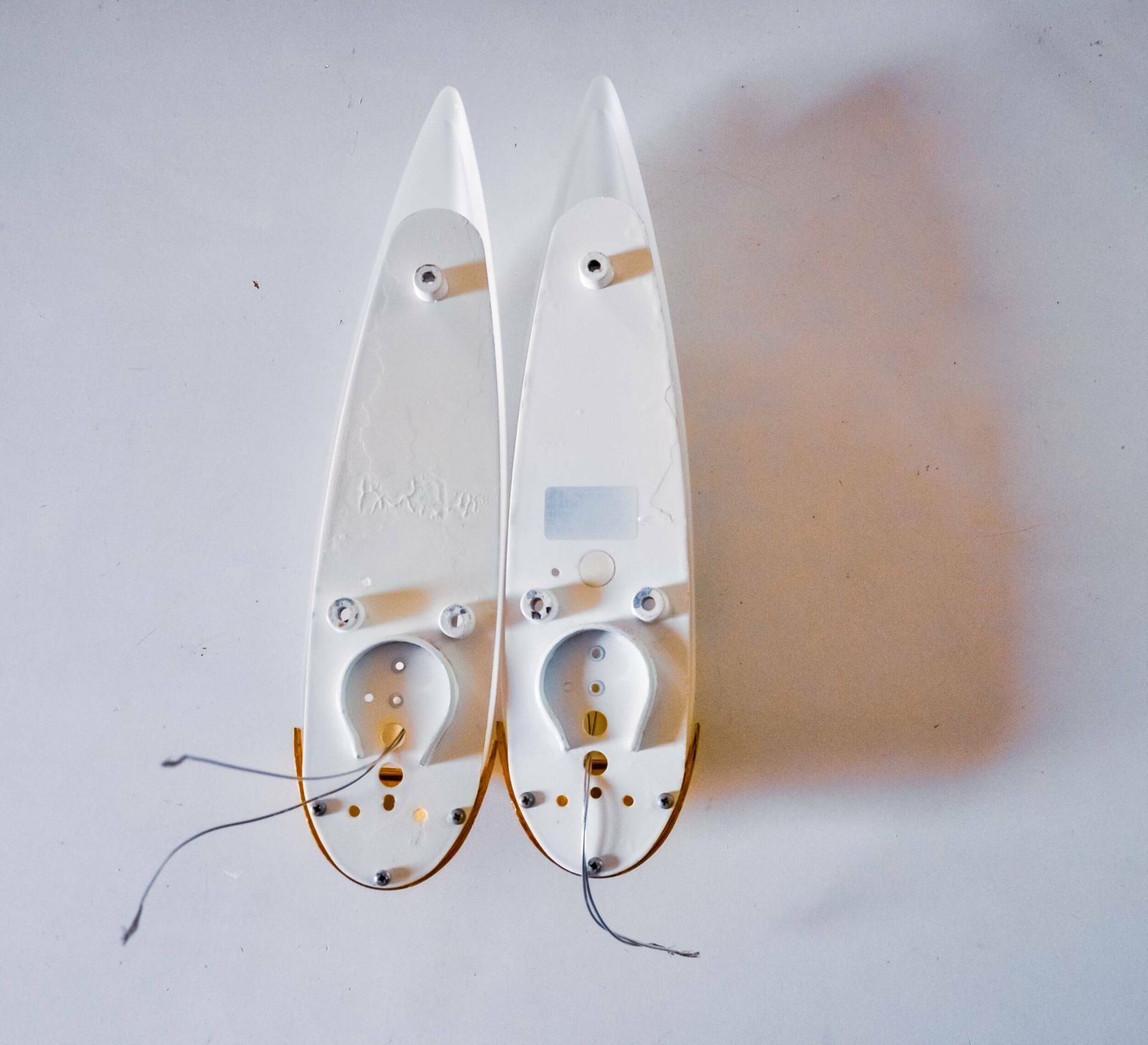 photo for sale Pair Of Idearte "Ear Of Corn" Wall Lights, Spain, 1980