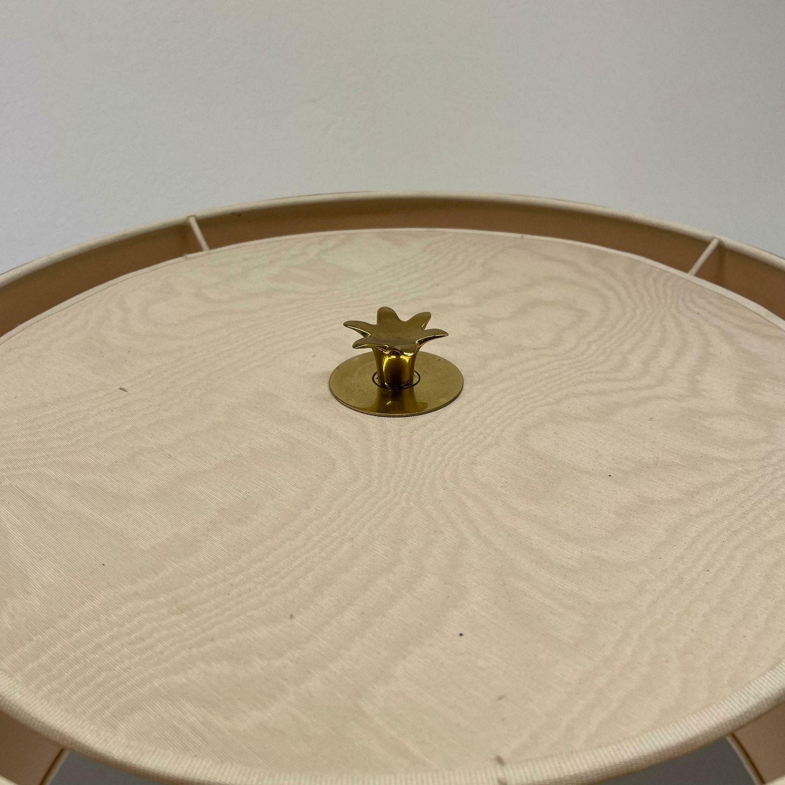 photo for sale Large 82cm Brass "Pineapple" Table Light In Maison Charles Style, France 1970s