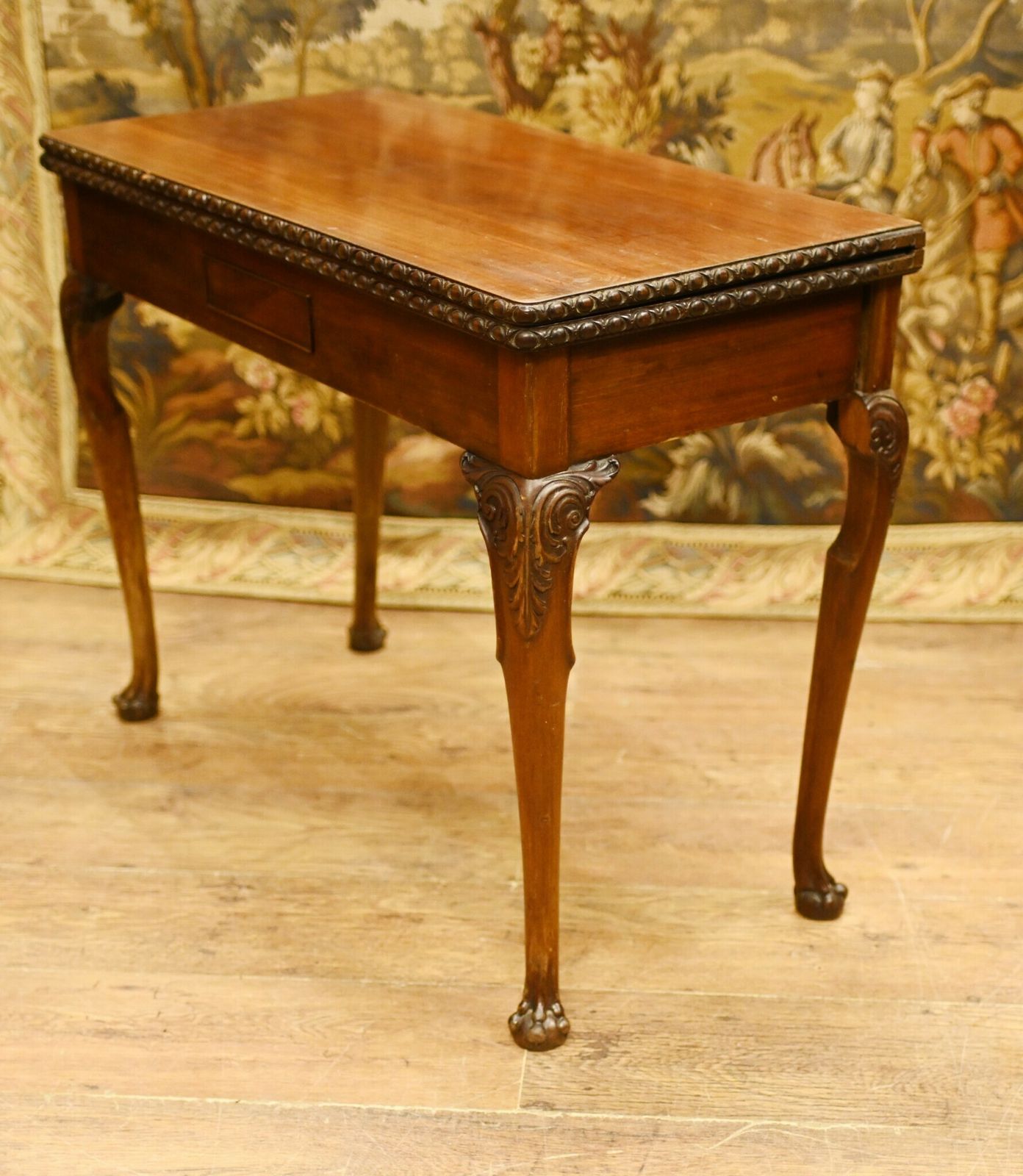 Georgian Card Table Mahogany Games Tables 1880 photo vinterior