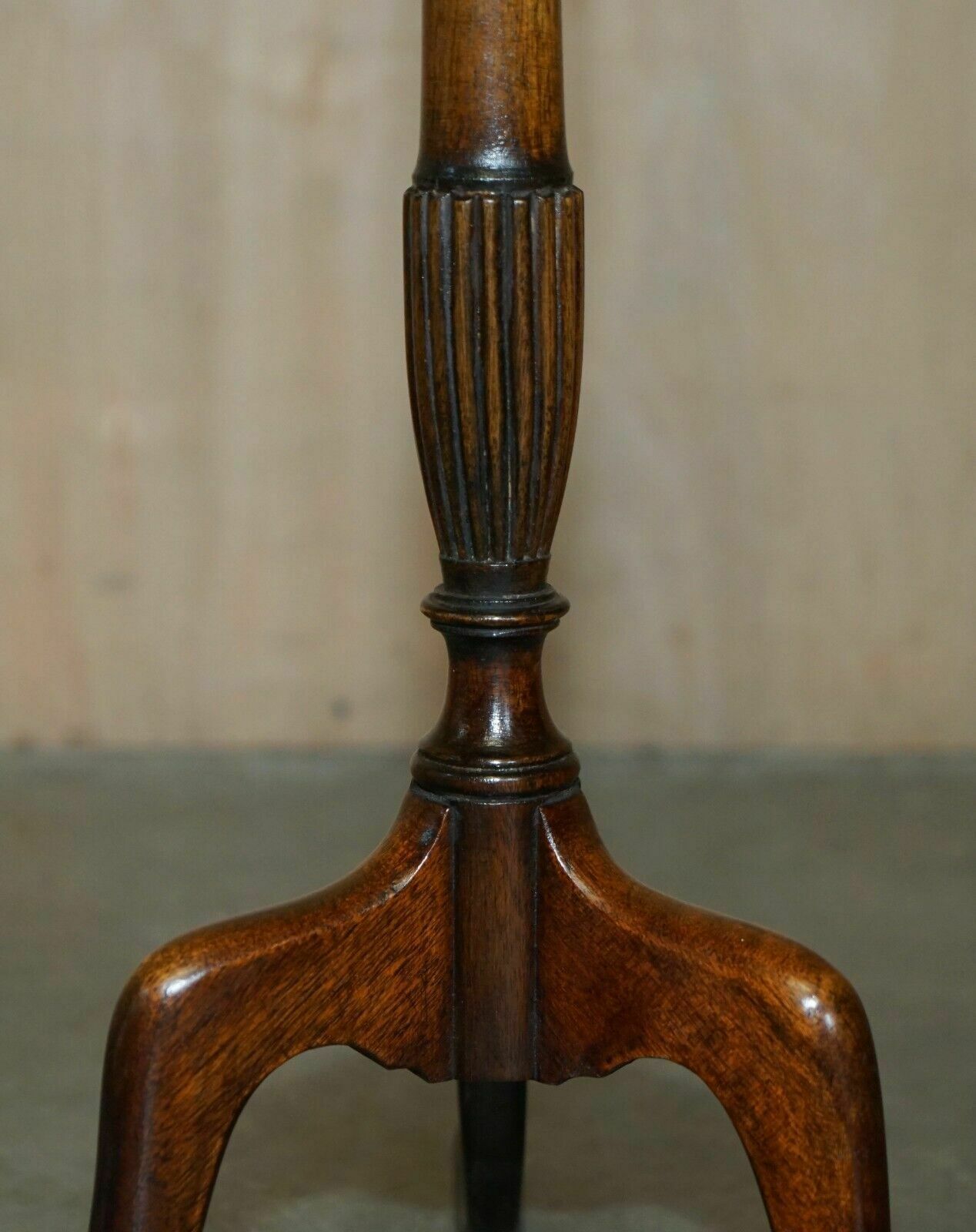 Fully Restored Antique Victorian Mahoagny 91cm Tall Jardiniere Side Table Stand photo vintage