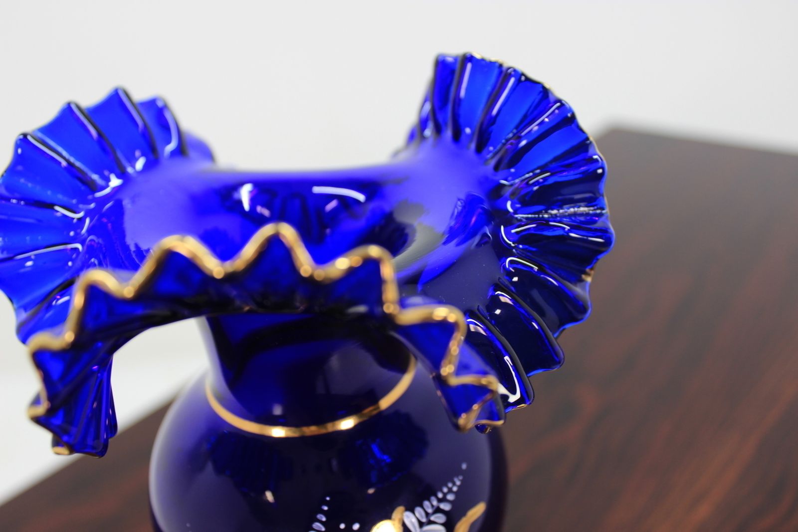 Czech Glass Vase By Novoborské Sklo, 1970´S.  photo for sale