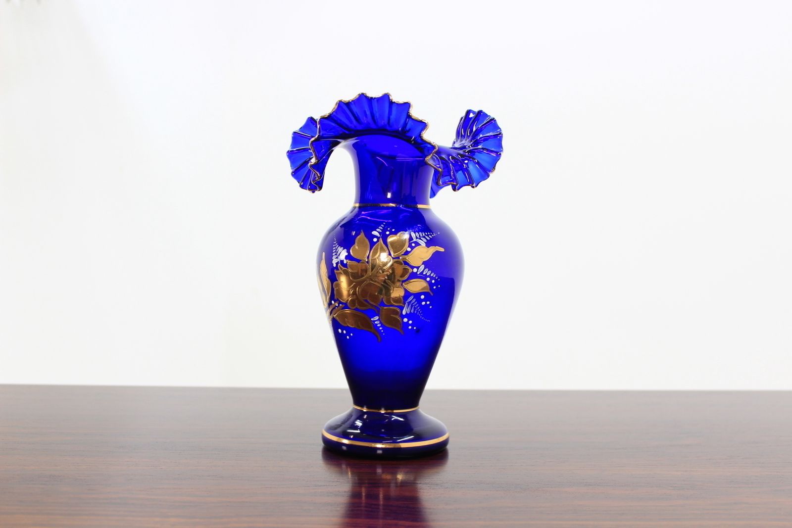 photo for sale Czech Glass Vase By Novoborské Sklo, 1970´S. 