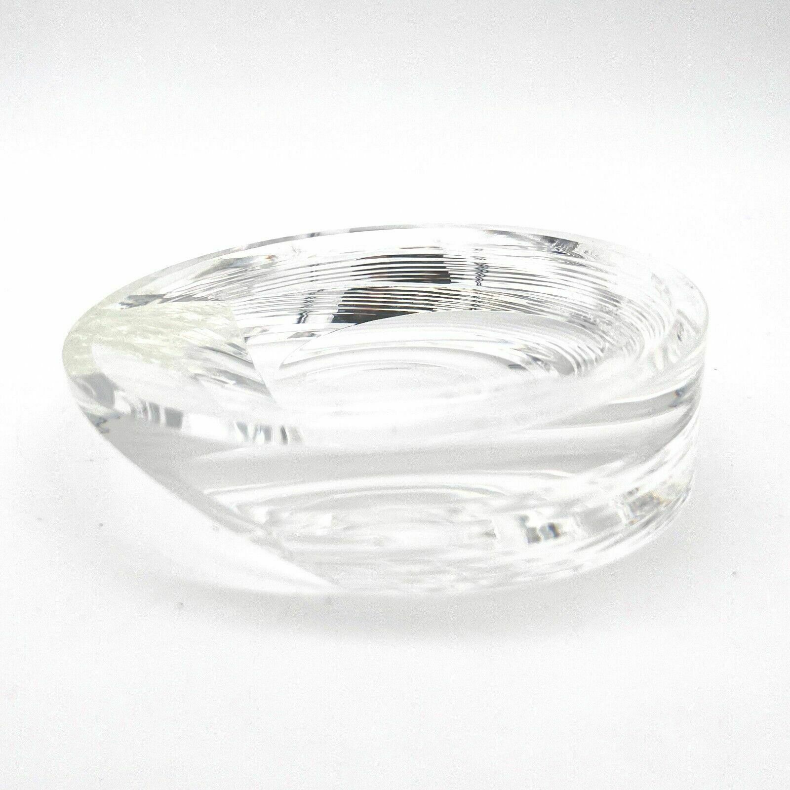 Crystal Design Ashtray   Contemporary Glassmaker Yan Zoritchak (Zoricak)   1991 photo for sale