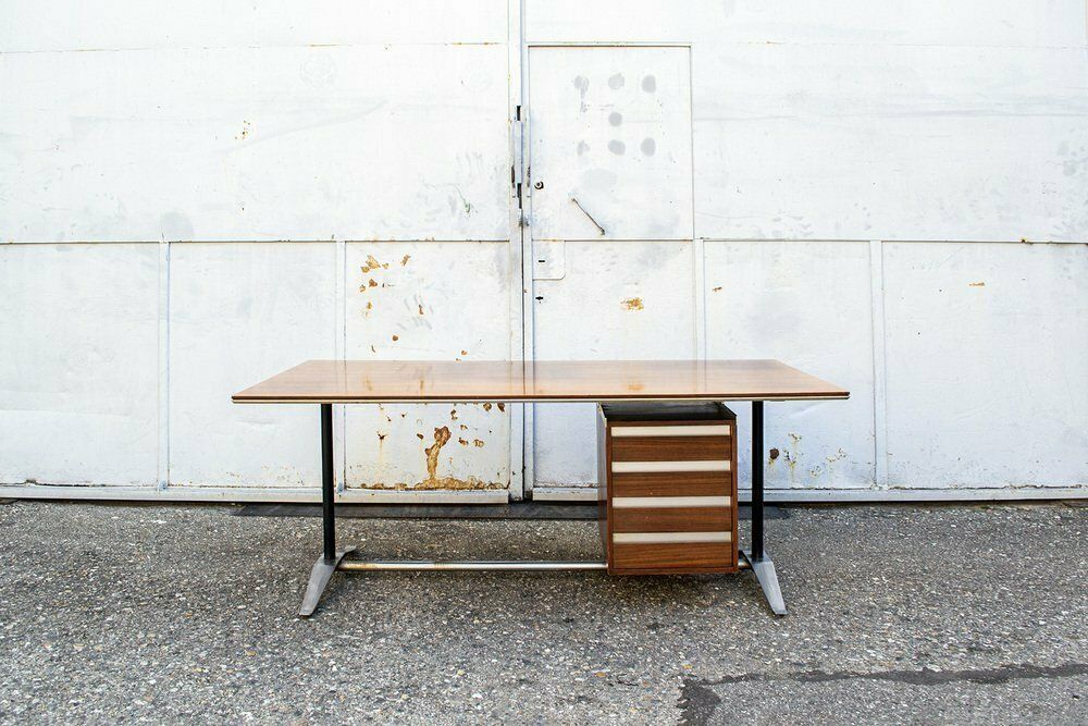 Tecniform Desk By Alberto Rossels And Gio Ponti For Arflex, Italy, 1958