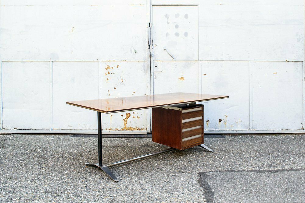 Tecniform Desk By Alberto Rossels And Gio Ponti For Arflex, Italy, 1958 photo furniture