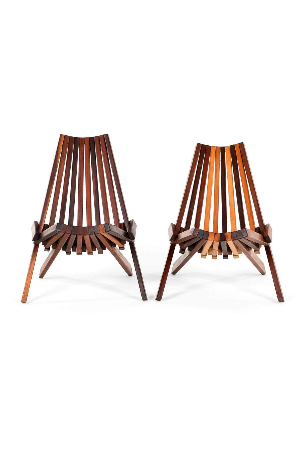 Scandinavian Folding Teak Chairs