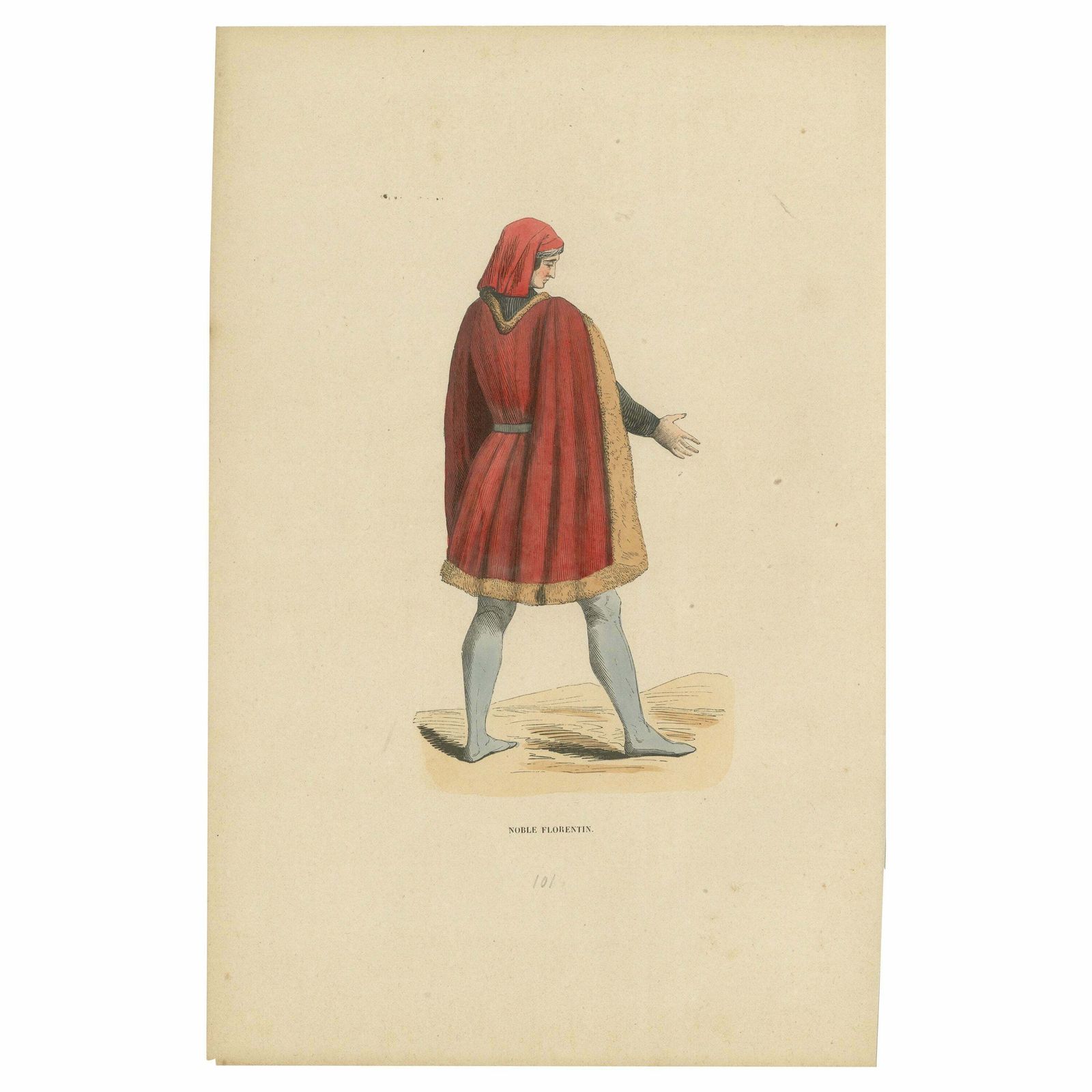 Florentine Nobleman Of The Middle Ages, 1847