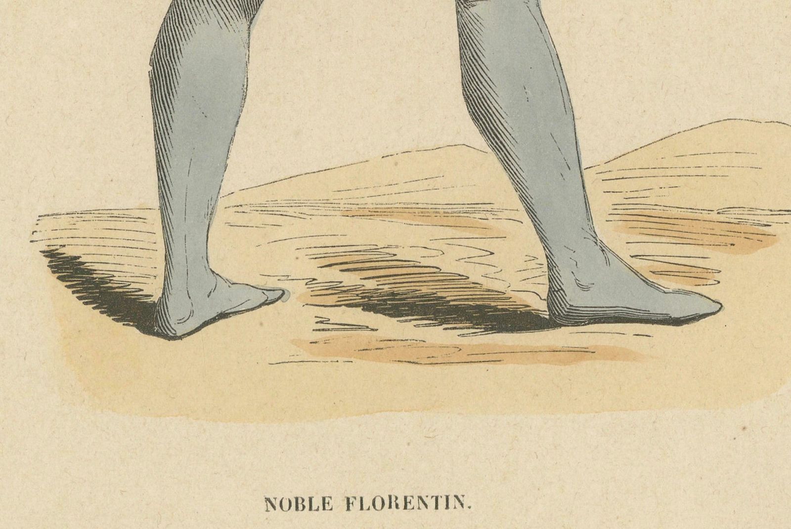 Florentine Nobleman Of The Middle Ages, 1847 photo furniture
