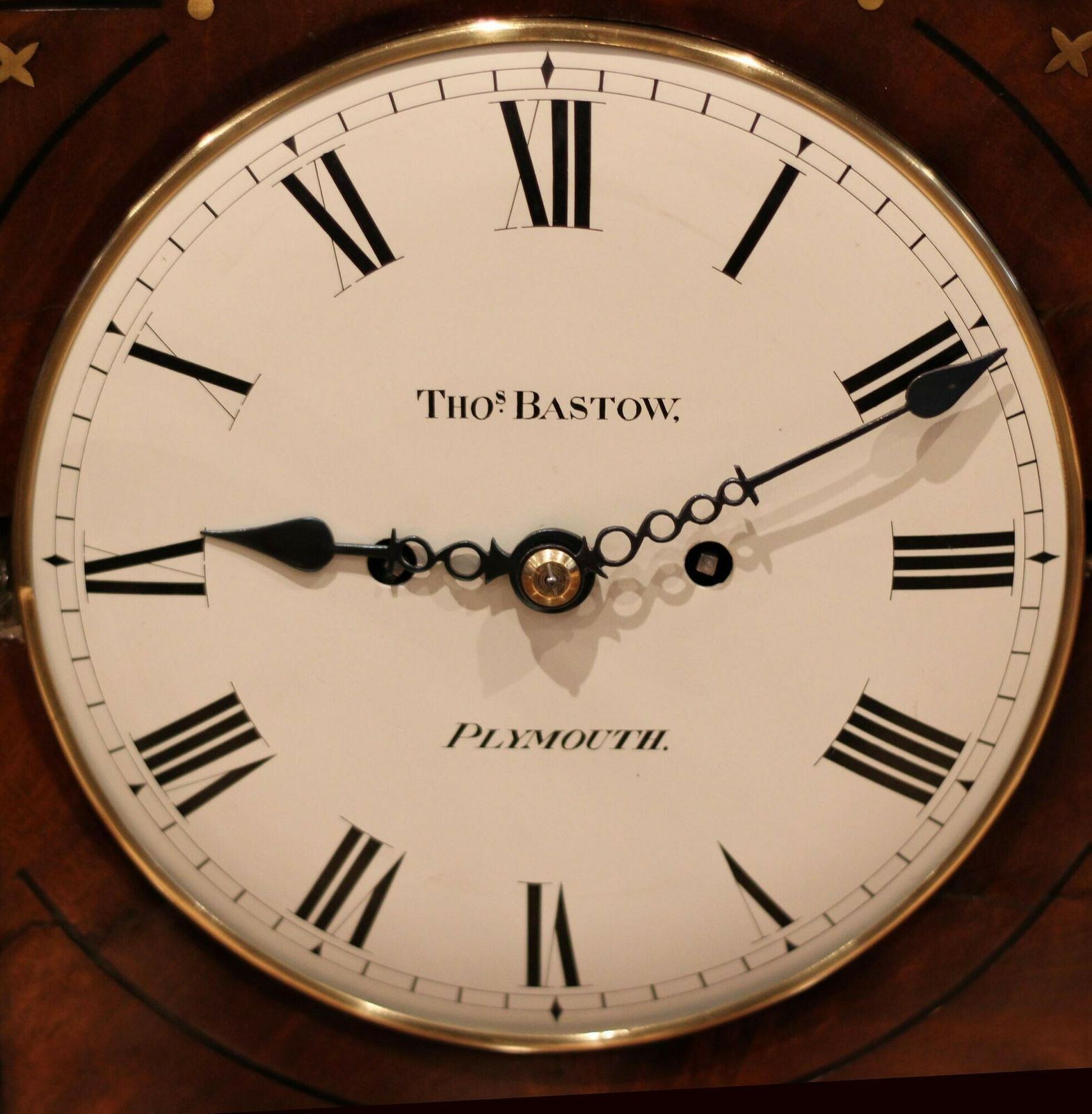 Mahogany Regency Chamfer Top Bracket Clock photo 2750.0