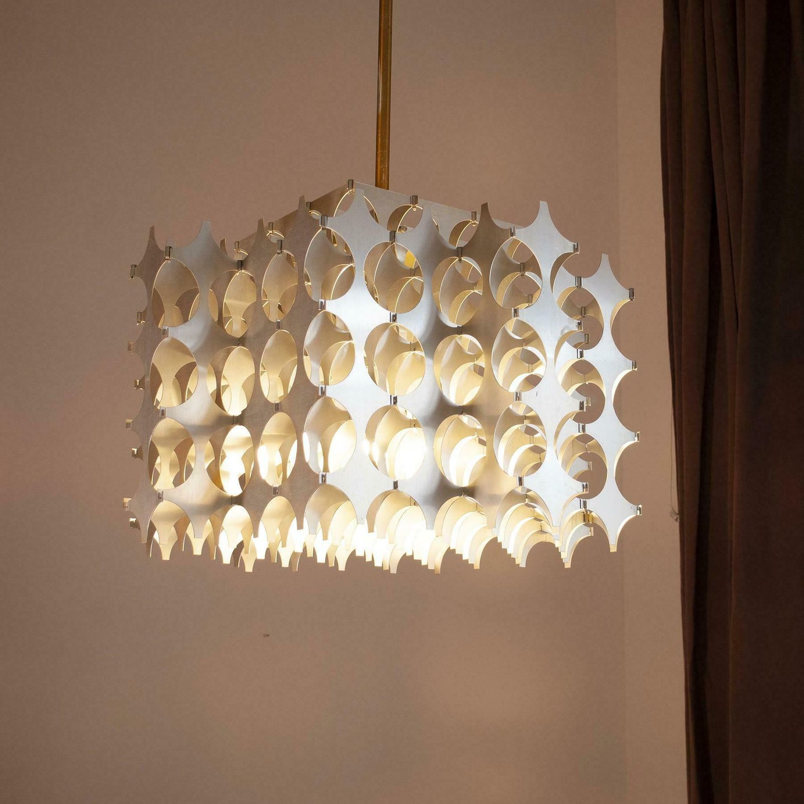 Mario Marenco Chandelier Chyntia 1970s photo for sale