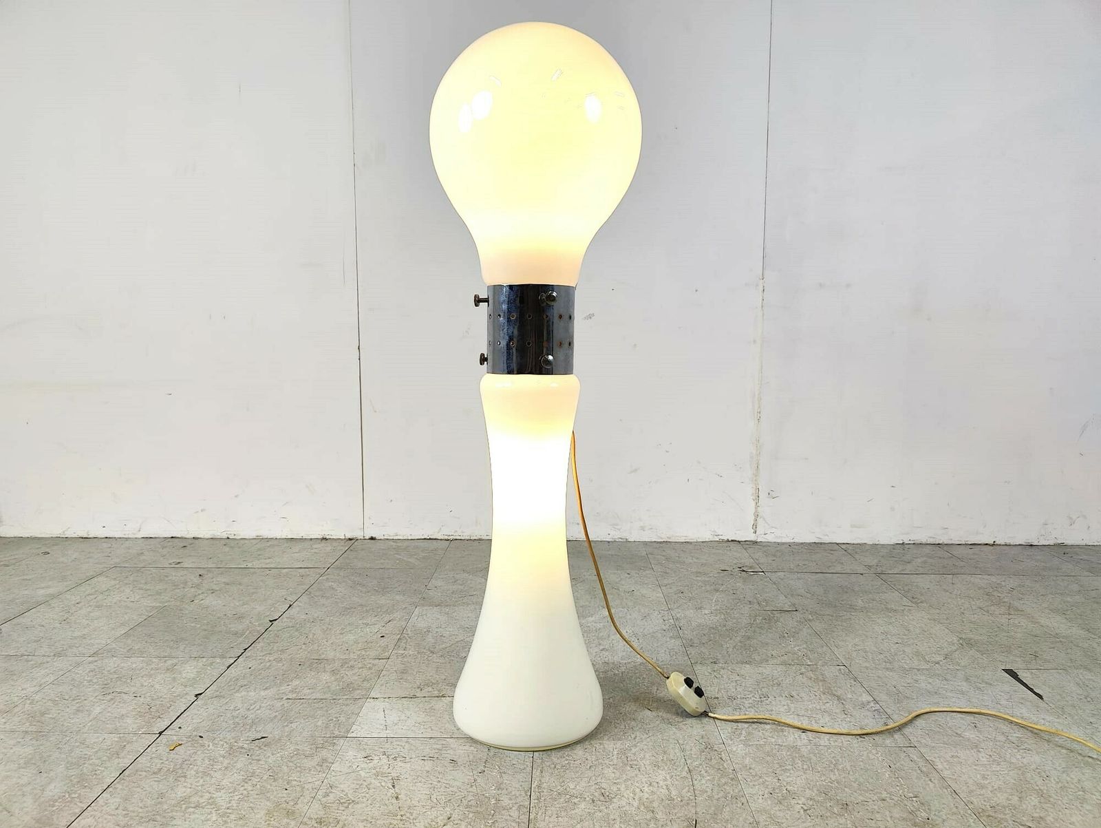 Birillo Floor Lamp By Carlo Nason For Mazzega, 1960s