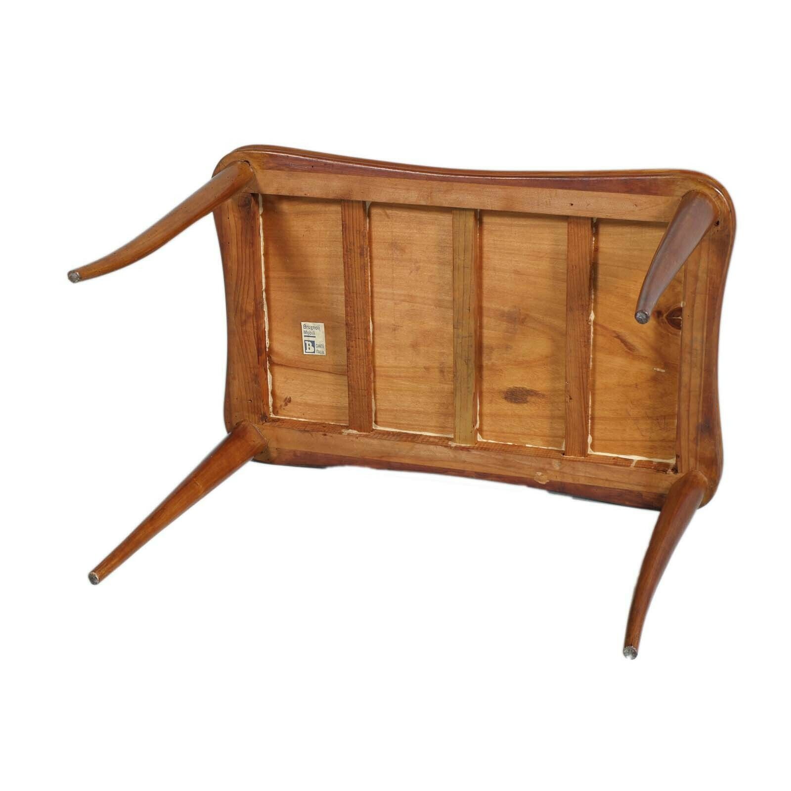 1950s Coffee Table By Paolo Buffa For Brugnoli Mobili In Beech And Rosewood photo vinterior
