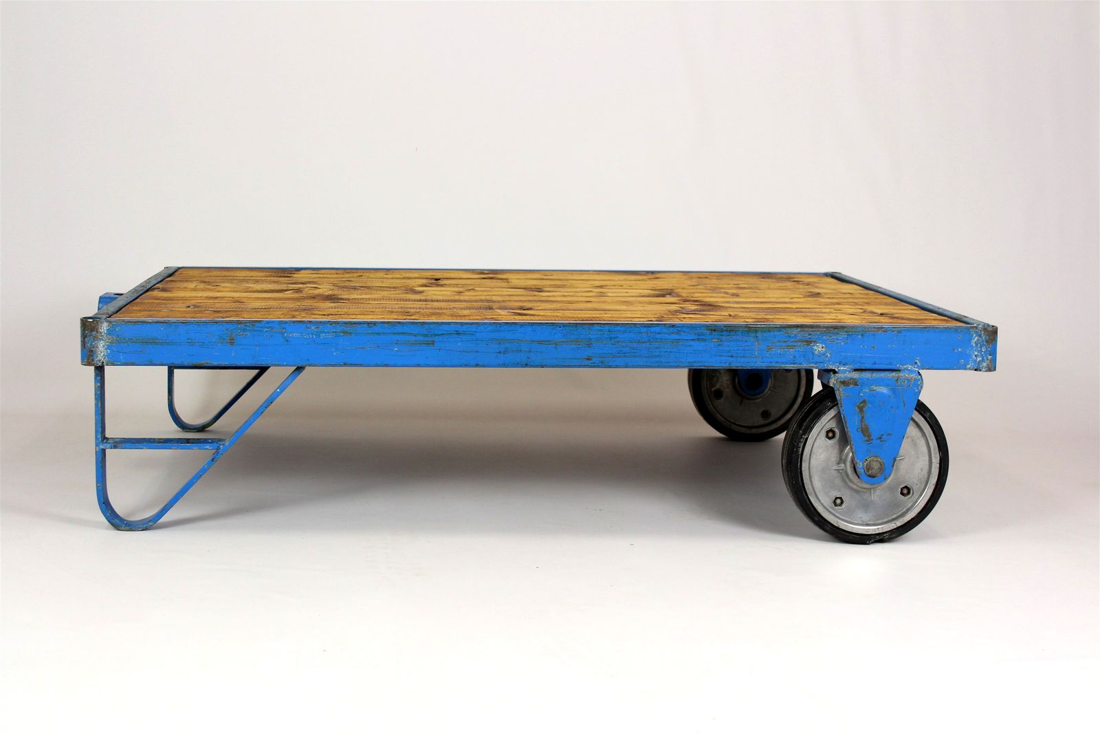 Industrial Coffee Table Cart, Czech Republic, 1950s