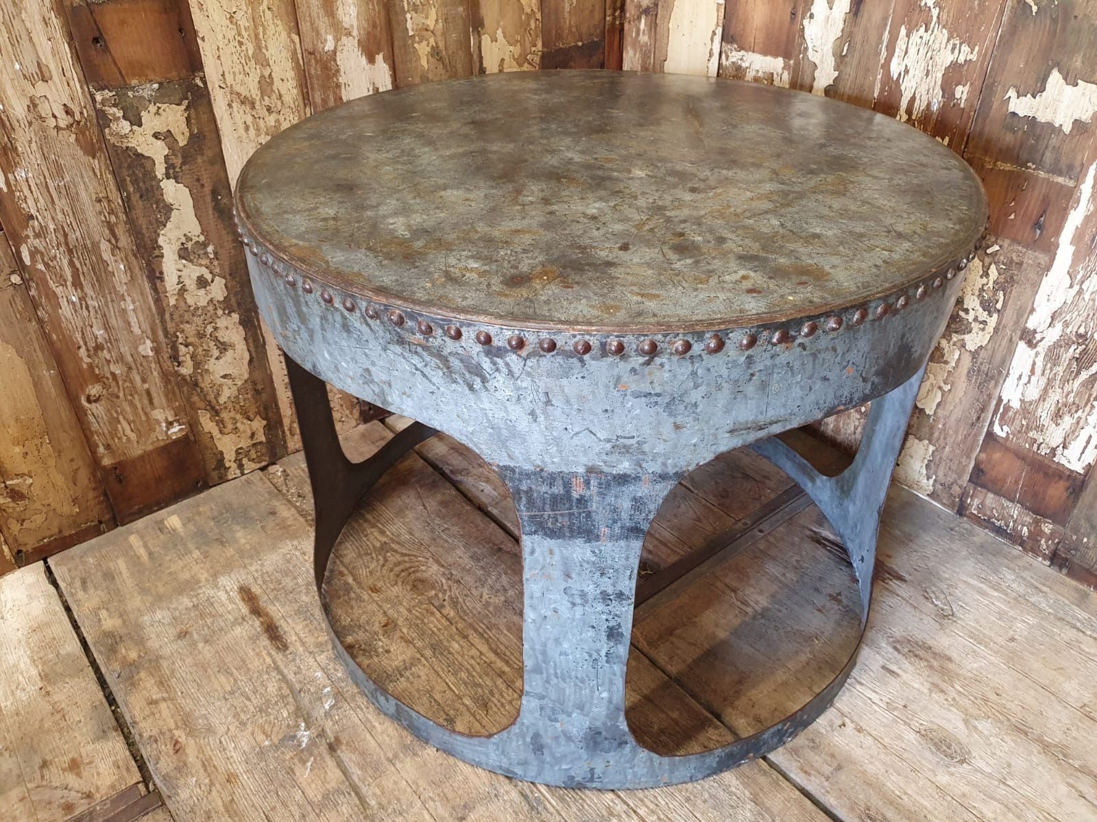 Bespoke Tank Table, Early 20th Century photo Garden Furniture