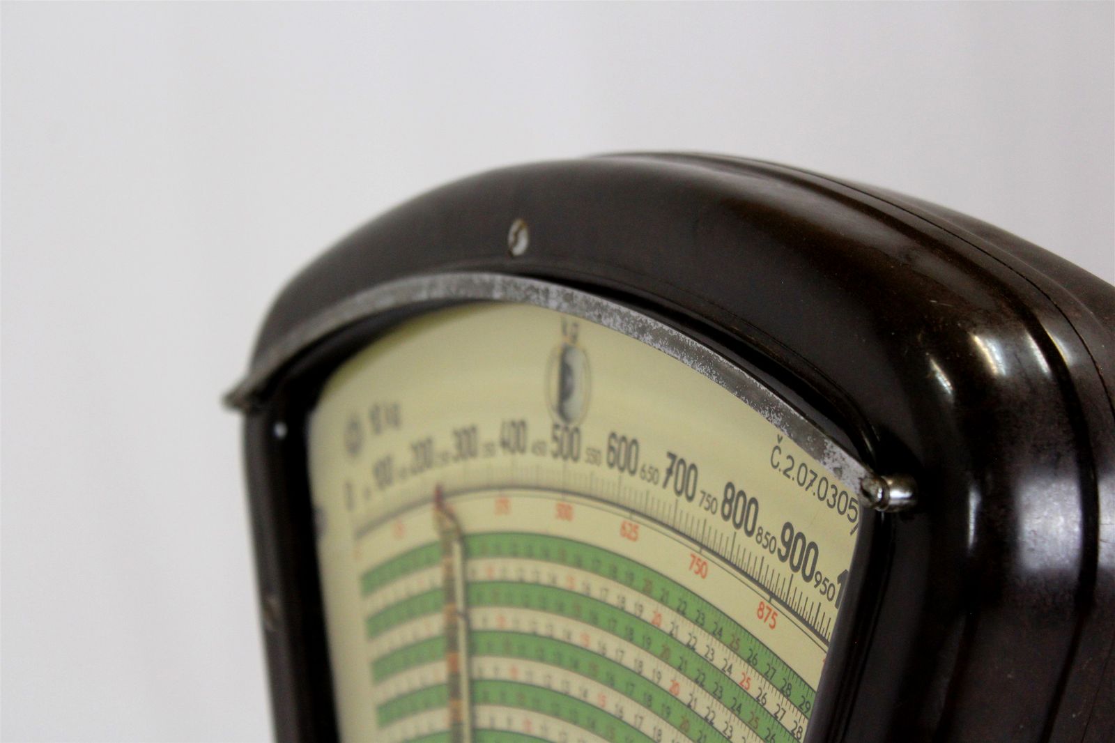 Semi Automatic Large Bakelite Grocery Scale, Czech Republic, 1930s photo for sale