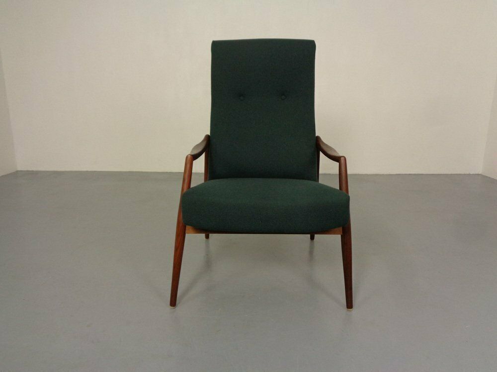 Organic Teak Armchair By Hartmut Lohmeyer For Wilkhahn, 1960s photo 1190.0