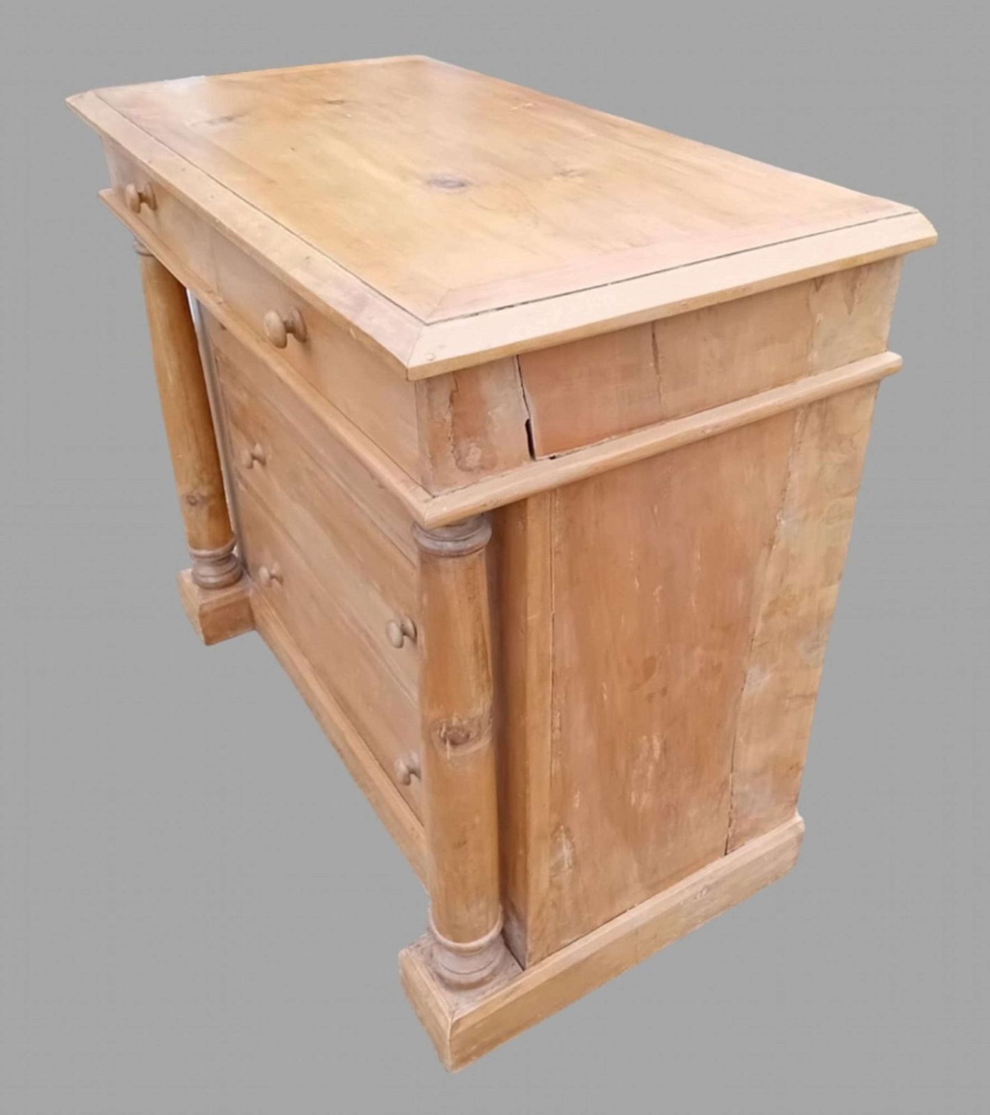A C1900 Satinwood Chest Of Drawers, 1900s photo furniture