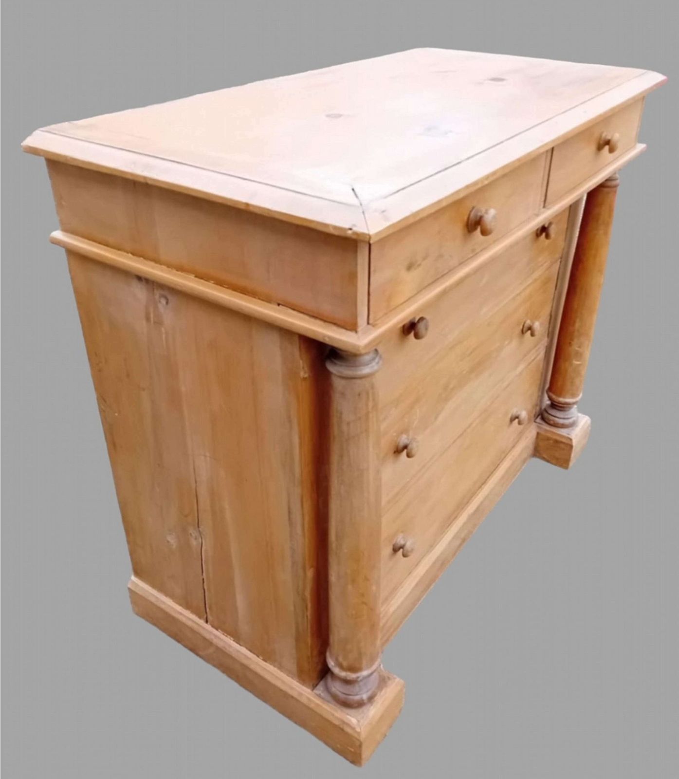 A C1900 Satinwood Chest Of Drawers, 1900s photo for sale