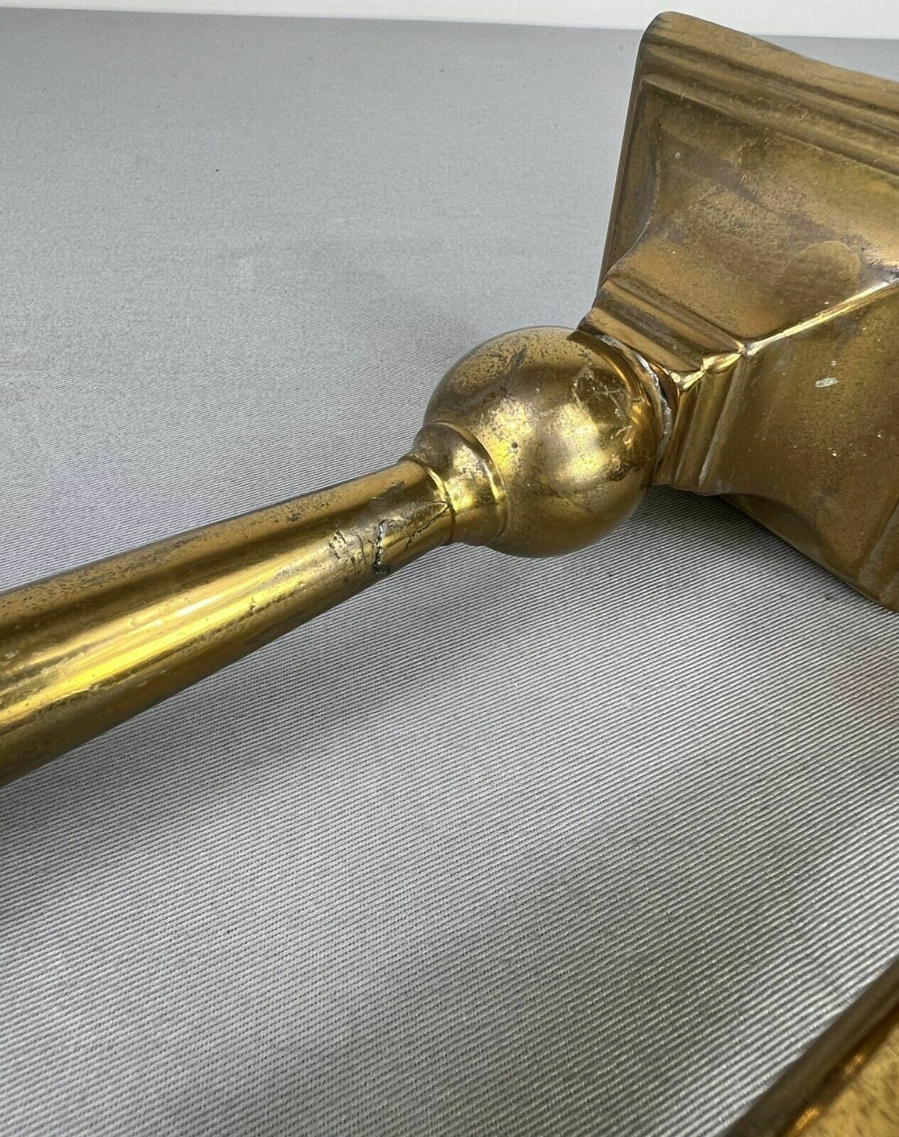 Amazing Pair Of French Vintage Candle Holders (Lot 5183) photo vintage