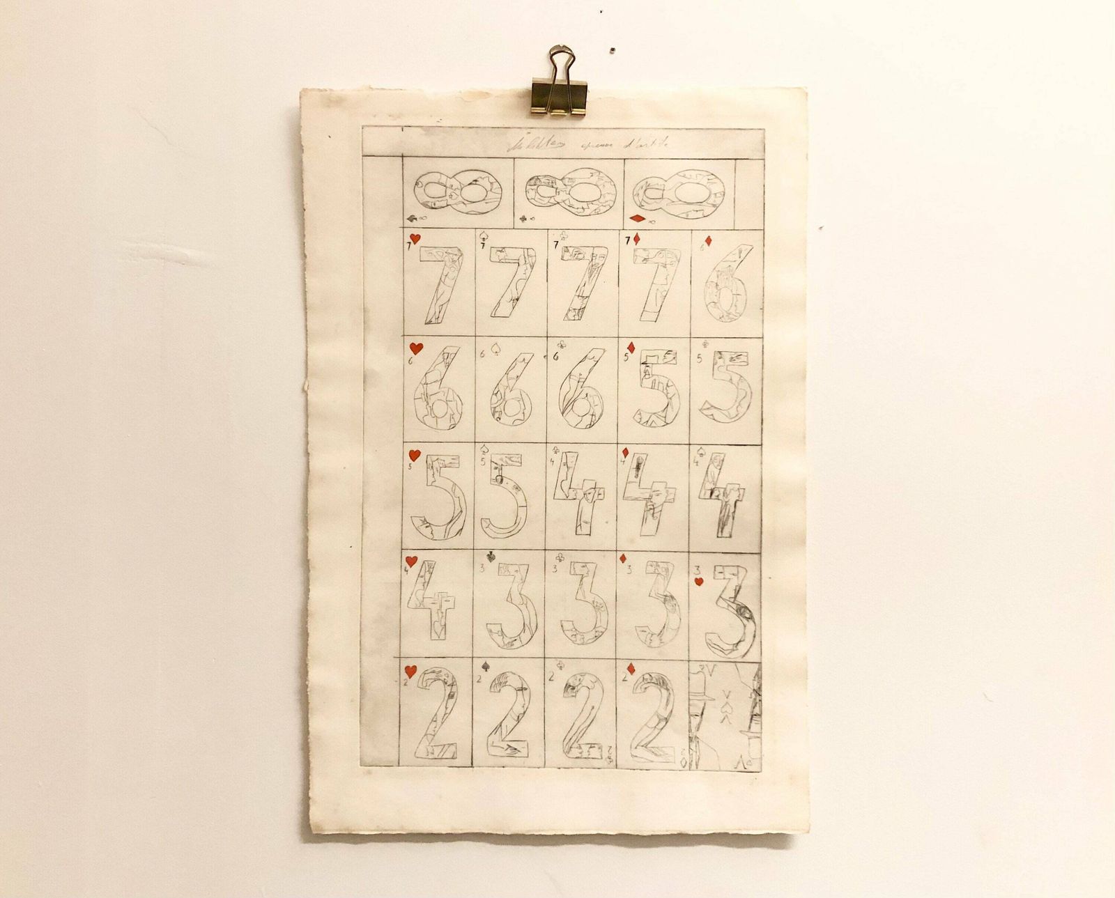 Zwy Milshtein (1934 2020) Original Lithograph With Abstract Figurative Card Game Illustrations photo furniture