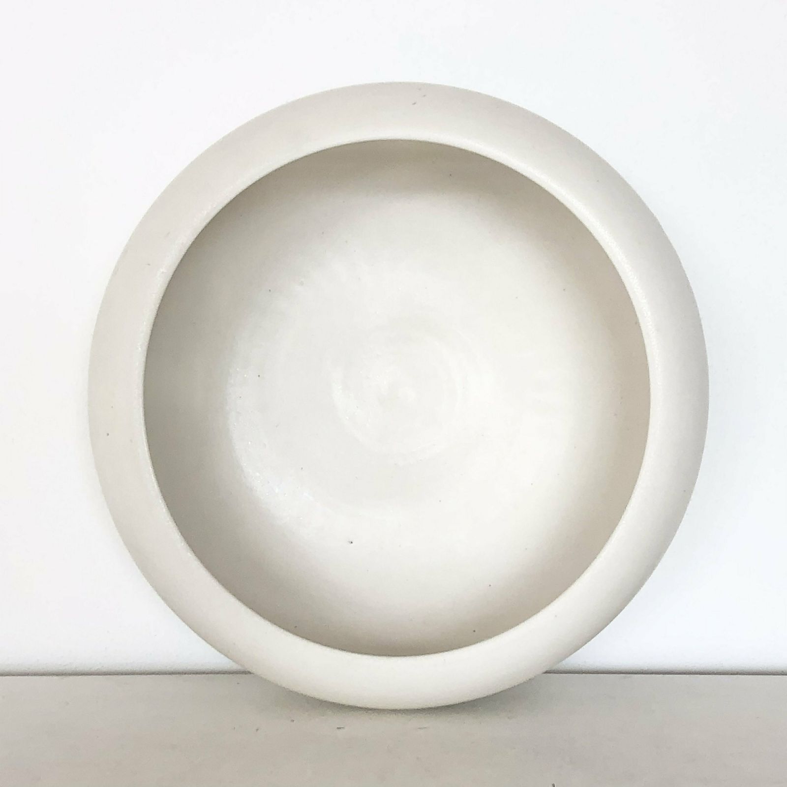 Rare Unique Danish Mid Century Original Fine Art Large Ceramic Studio Bowl By Preben Brandt Larsen photo vinterior