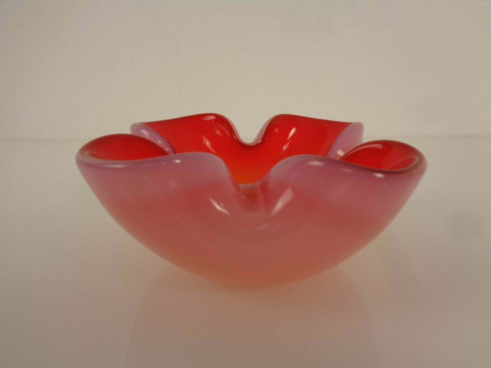 Sommerso Murano Glass Ashtray, Italy, 1960s photo Home Decor