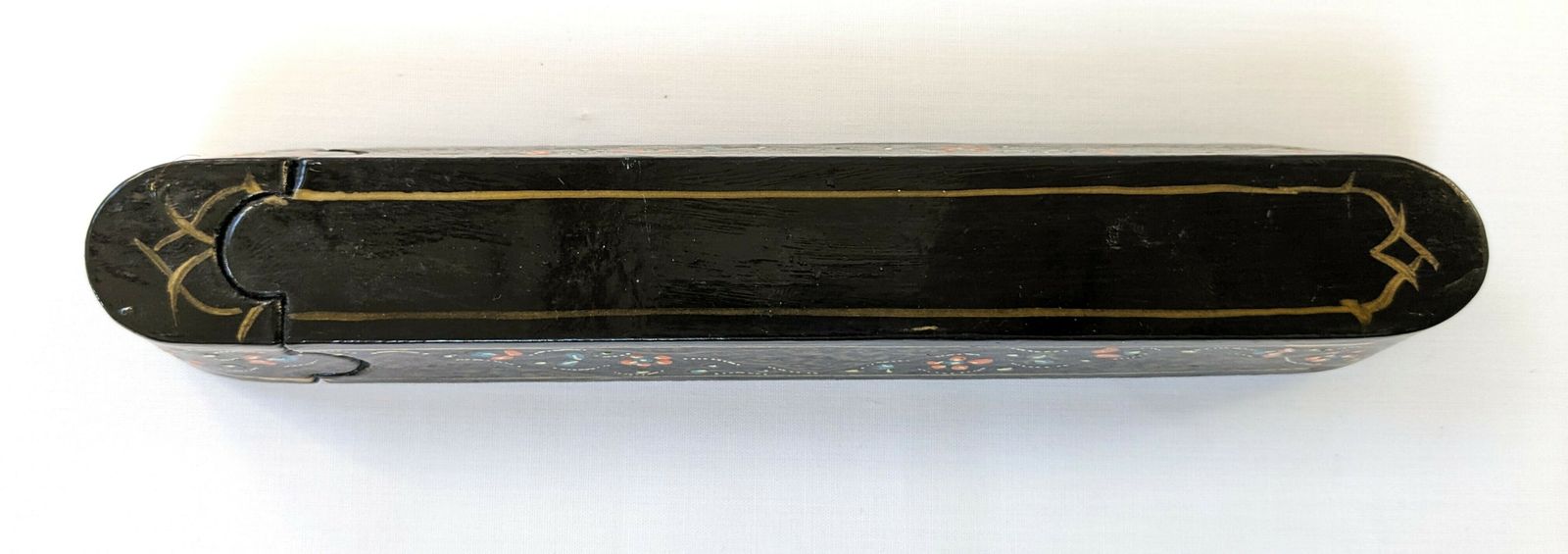 Home Decor Antique Islamic Paper Mache Qalamdan Pen Case photo
