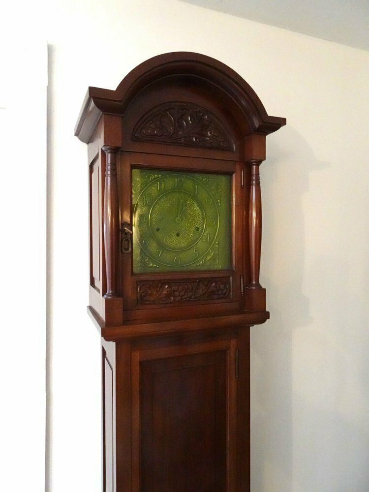 photo furniture Art Deco Nouveau Longcase Clock From Kienzle International, Germany, 1920s