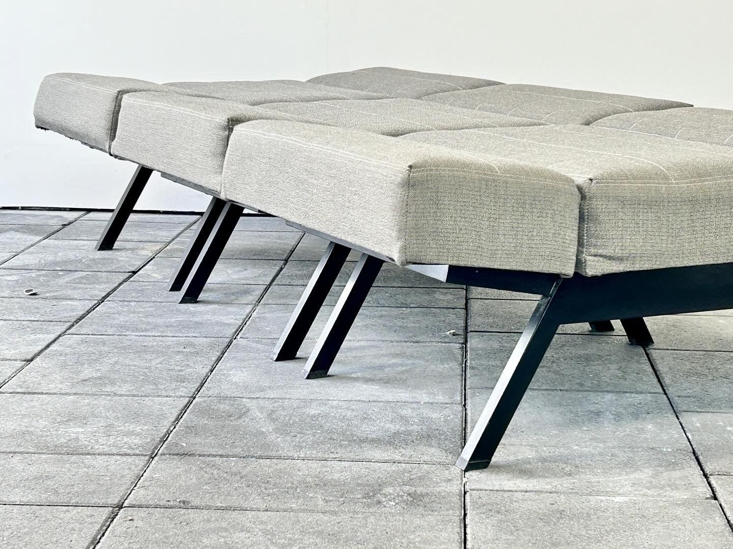 Set Of Three Panchetto Lounge Chairs Designed By Rito Valla For Ipe Bologna photo buy