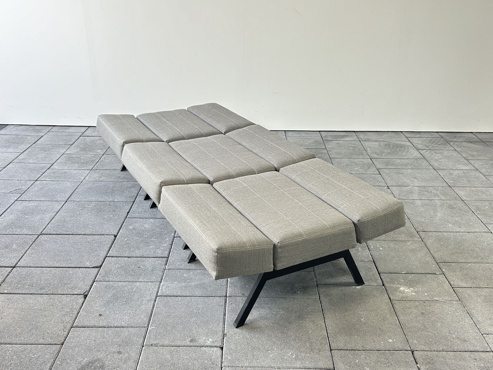 photo for sale Set Of Three Panchetto Lounge Chairs Designed By Rito Valla For Ipe Bologna