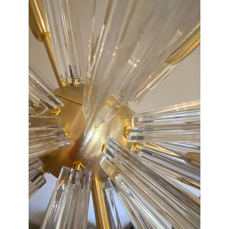 Sputnik Chandelier In Murano Glass Style From Italy photo furniture