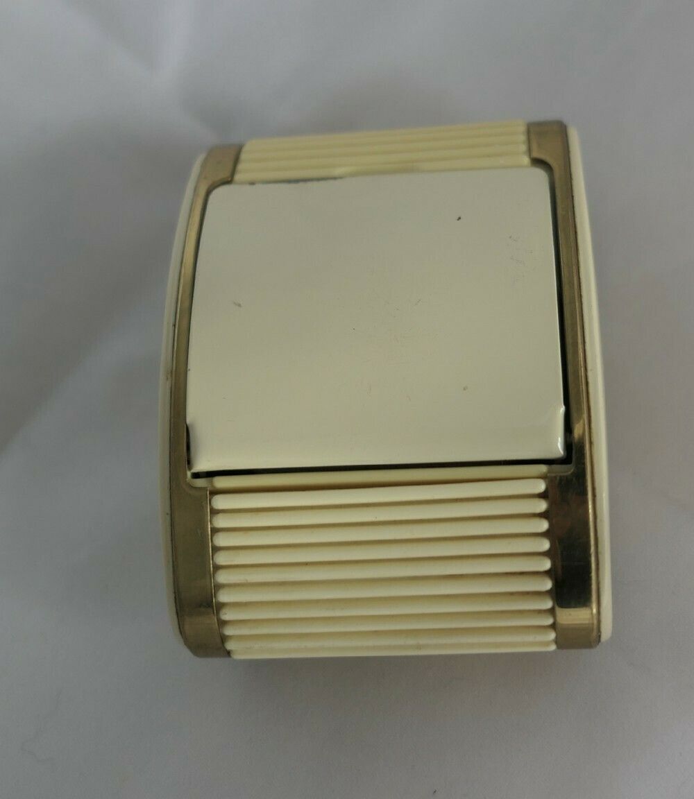 Westclox Tambour Front Art Deco Travel Alarm photo for sale