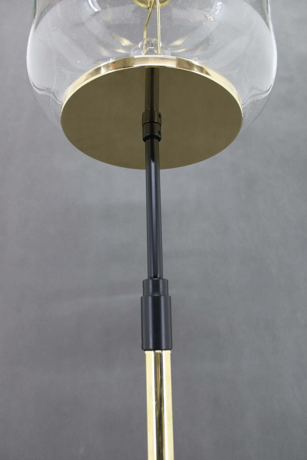 1970s Pair Of Glass Brass Floor Lamps By Kamenicky Senov , Czechoslovakia photo buy