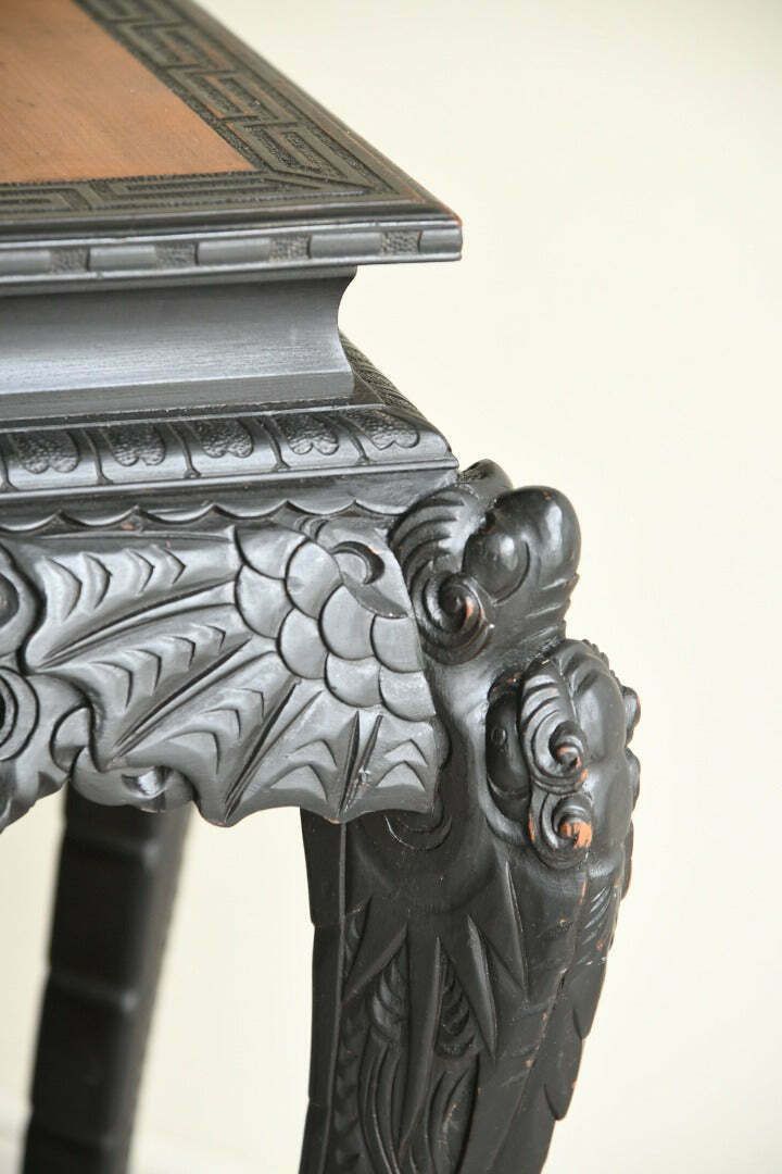 Oriental Ebonised Jardinere Plant Stand photo buy