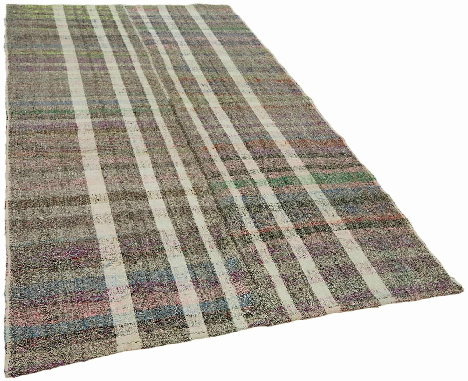 6x10 Grey Anatolian Kilim Rug, Oriental photo furniture