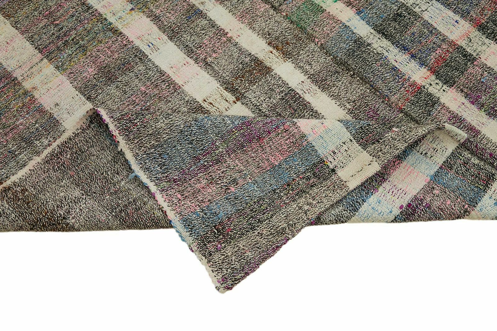 6x10 Grey Anatolian Kilim Rug, Oriental photo vinterior